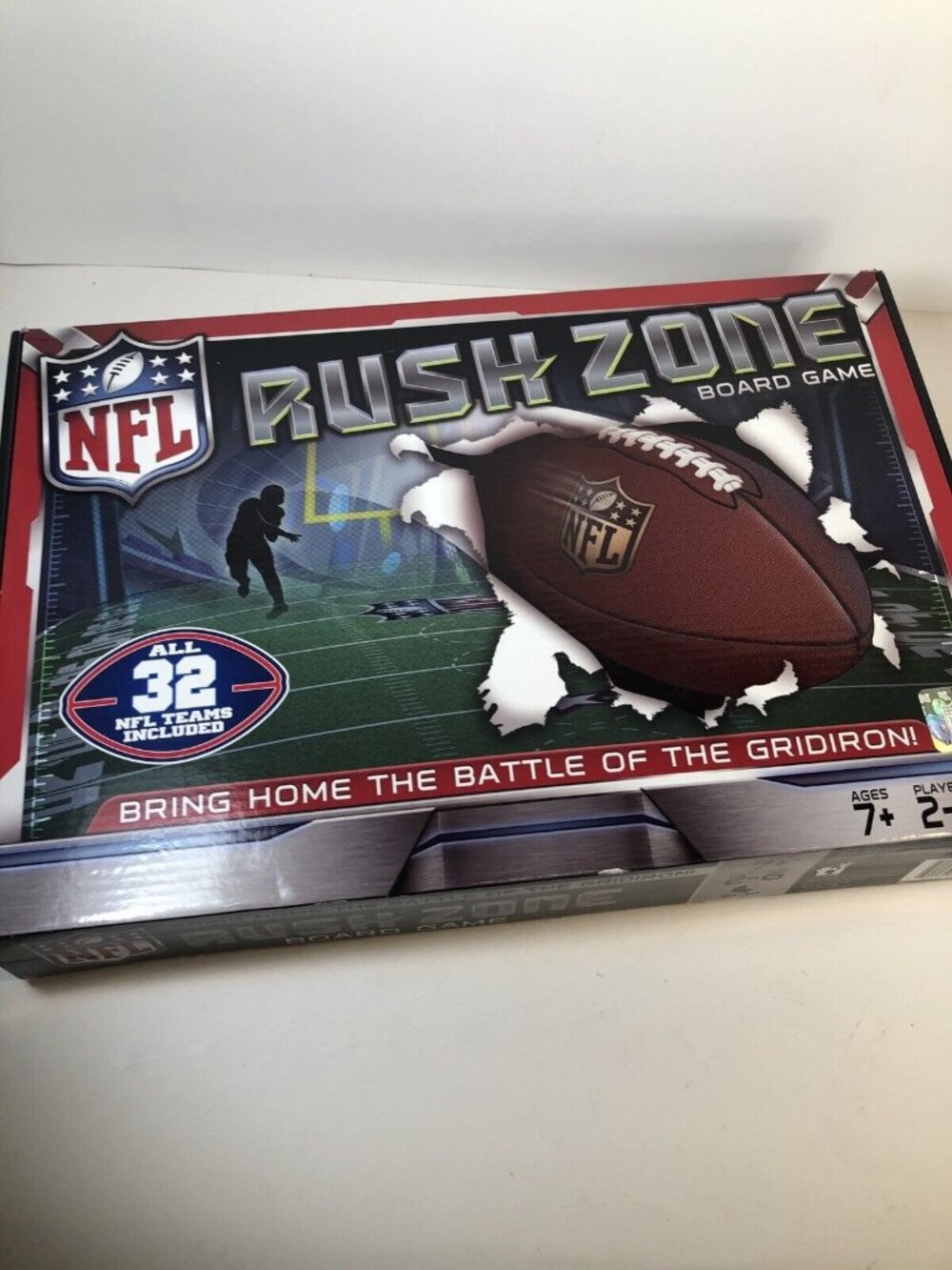 NFL Rush Zone Board Game All 32 Football Teams Included 2013 Complete In Box